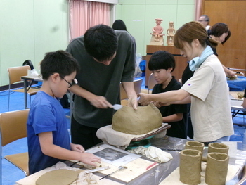 ハニワ制作風景3