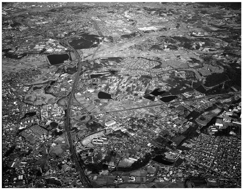 下原・大泉寺地域のため池（平成7年撮影）