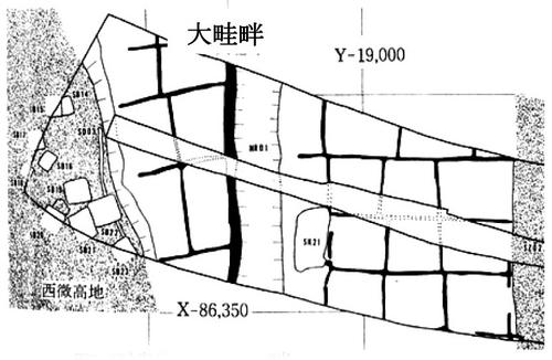 図5　町田遺跡の大畦畔（『年報昭和62年度』愛知県埋蔵文化財センター1988より。註10）