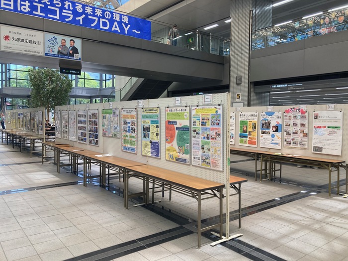 展示の様子