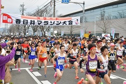 マラソン大会画像