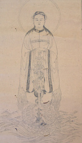 内々神社蔵妙見宮祭神画