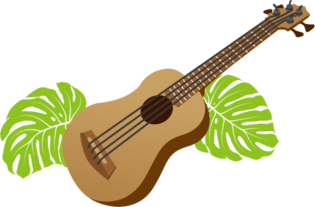 ウクレレのイラスト