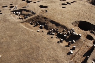 写真3　溝(令和元年度・北西から)