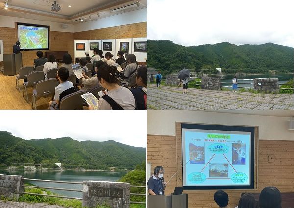 味噌川ダムふれあい館見学