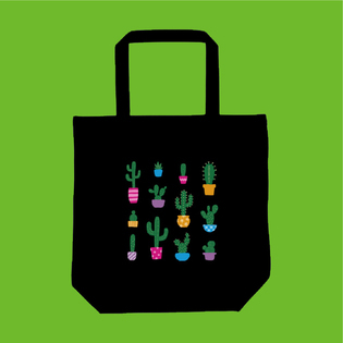 春日井サボテントートバック