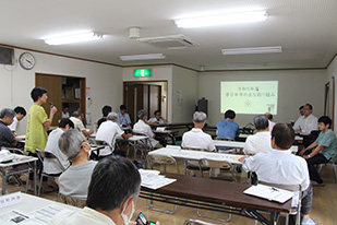 市長と語る会の様子
