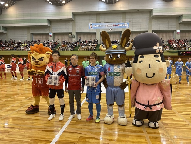 試合前記念撮影