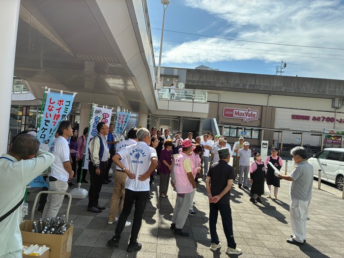 JR各駅周辺啓発活動