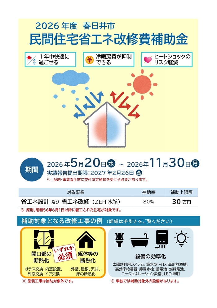 R8住宅省エネ改修費補助制度バナー