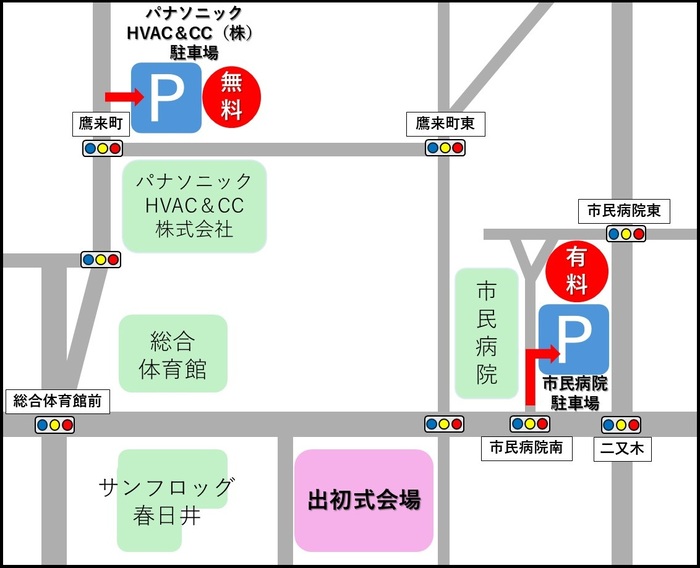 駐車場地図