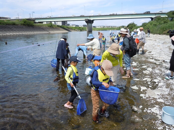 令和6年度　自然観察会(ガサガサ)