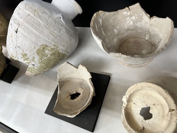 火葬蔵骨器(大留町字鞘巻地内)　