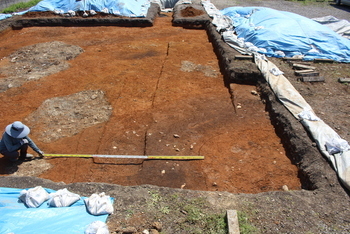 篠木第3号墳　検出状況