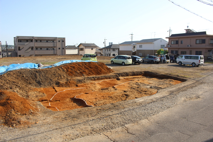 篠木第3号墳　完掘状況