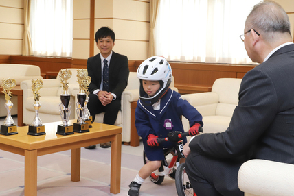 ランバイク運転