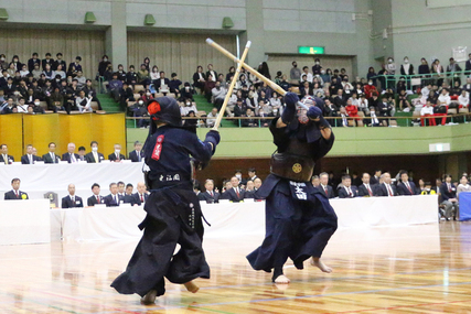 剣道大会決勝男子