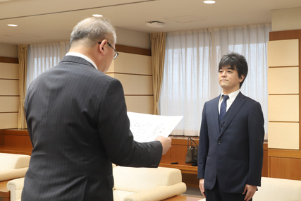 感謝状贈呈式その2